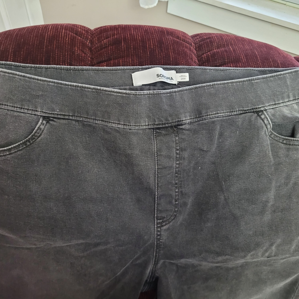 Sonoma Gray Denim Jeans